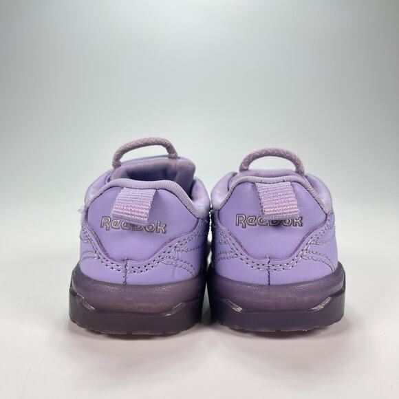 Reebok Club C Cardi B Crisp Purple Athletic Sneakers Lace Up GX5028 Kids Size 4 - Picture 5 of 9